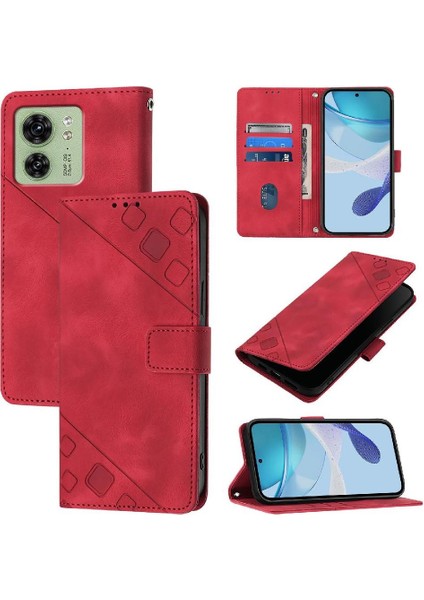 Edge 40 Pu Deri Flip Kadın Cüzdan Telefon Kılıfı Askılı Çapraz Askılı Askı (Yurt Dışından) indirimleri