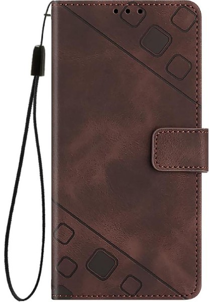 Redmi 13 Pu Deri Flip Kadın Cüzdan Telefon Kılıfı Askılı Çapraz Askılı Askı (Yurt Dışından) modelleri