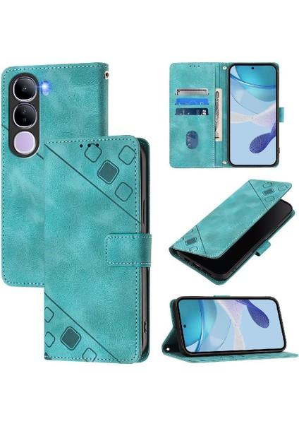 V40 Lite Pu Deri Flip Kadın Cüzdan Telefon Kılıfı Askılı Çapraz Askılı Askı (Yurt Dışından) fırsatları