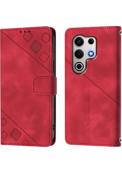S25 Ultra Pu Deri Flip Kadın Cüzdan Telefon Kılıfı Askılı Çapraz Askılı Askı (Yurt Dışından) indirimleri