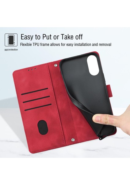 A78 Pu Deri Flip Kadın Cüzdan Telefon Kılıfı Askılı Çapraz Askılı Askı (Yurt Dışından) modelleri