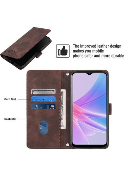 A78 Pu Deri Flip Kadın Cüzdan Telefon Kılıfı Askılı Çapraz Askılı Askı (Yurt Dışından) fırsatları