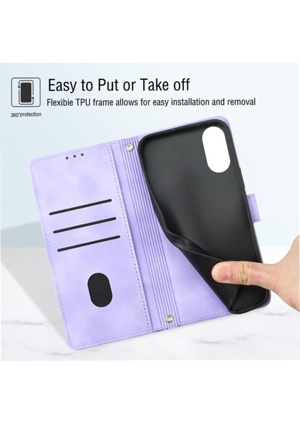 A78 Pu Deri Flip Kadın Cüzdan Telefon Kılıfı Askılı Çapraz Askılı Askı (Yurt Dışından) modelleri