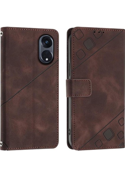 Reno 8t Pu Deri Flip Kadın Cüzdan Telefon Kılıfı Askılı Çapraz Askılı Askı (Yurt Dışından) fiyatları