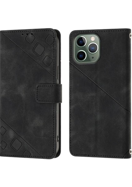 iPhone 11 Pro Pu Deri Flip Kadın Cüzdan Telefon Kılıfı Askılı Çapraz Askılı Askı (Yurt Dışından) modelleri