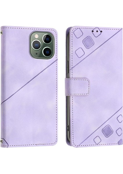 iPhone 11 Pro Pu Deri Flip Kadın Cüzdan Telefon Kılıfı Askılı Çapraz Askılı Askı (Yurt Dışından) modelleri