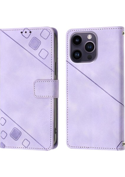 iPhone 14 Pro Pu Deri Flip Kadın Cüzdan Telefon Kılıfı Askılı Çapraz Askılı Askı (Yurt Dışından) indirimleri