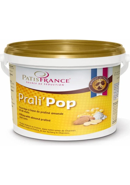 Puratos Patisfrance Prali’pop Bademli ve Mısırlı Pralin 2 kg
