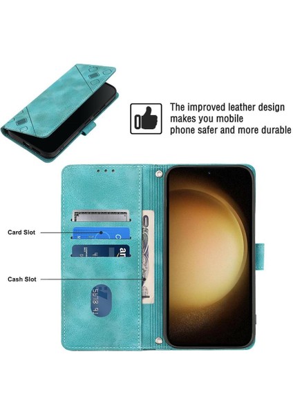 Galaxy S24 Plus Pu Deri Flip Kadın Cüzdan Telefon Kılıfı Askılı Çapraz Askılı Askı (Yurt Dışından) modelleri