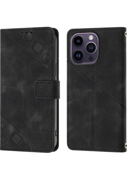 iPhone 14 Pro Pu Deri Flip Kadın Cüzdan Telefon Kılıfı Askılı Çapraz Askılı Askı (Yurt Dışından) fiyatları
