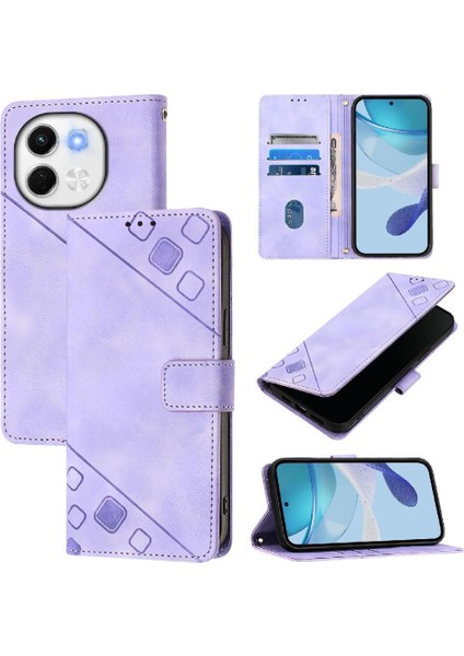 Spark 30C Pu Deri Flip Kadın Cüzdan Telefon Kılıfı Askılı Çapraz Askılı Askı (Yurt Dışından) indirimleri