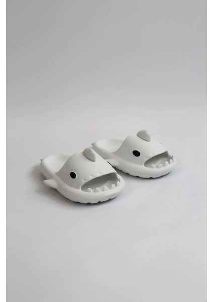 WG500 Köpekbalığı Beyaz Unisex Tam Ortopedik Terlik Shark Slides fiyatları
