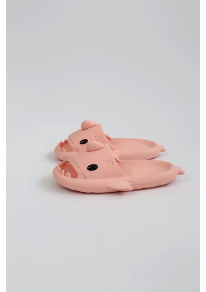 WG500 Köpekbalığı Pembe Unisex Tam Ortopedik Terlik Shark Slides fiyatları