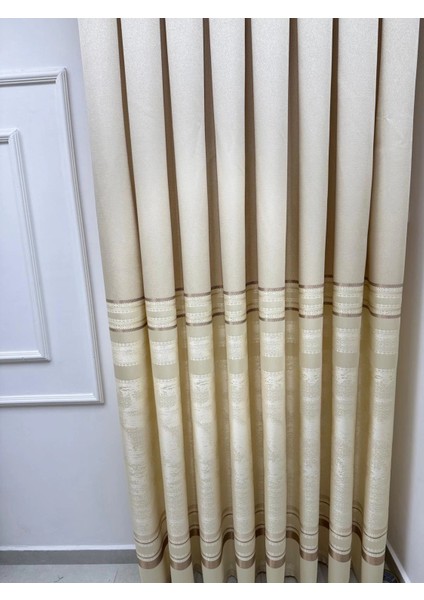 Nivemeshome Urla V-101 Krem 1/3 Sık Pileli Fon Perde Apm fiyatları