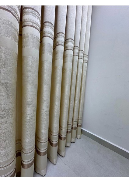 Nivemeshome Urla V-101 Krem 1/3 Sık Pileli Fon Perde Apm fırsatları