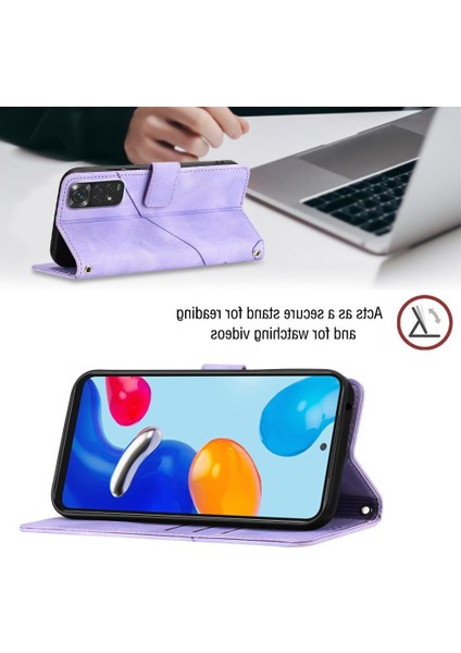 Redmi Note 11 Pu Deri Flip Kadın Cüzdan Telefon Kılıfı Askılı Çapraz Askılı Askı (Yurt Dışından) fiyatları