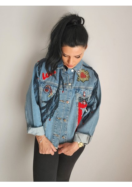 Tasarım Denim Ceket fiyatları