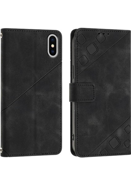 iPhone Xs Max Pu Deri Flip Kadın Cüzdan Telefon Kılıfı Askılı Çapraz Askılı Askı (Yurt Dışından) fiyatları