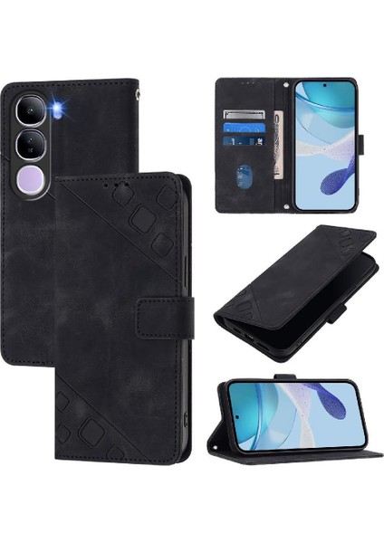 V40 Lite Pu Deri Flip Kadın Cüzdan Telefon Kılıfı Askılı Çapraz Askılı Askı (Yurt Dışından) fırsatları