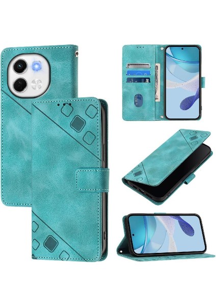 Pova 6 Neo Pu Deri Flip Kadın Cüzdan Telefon Kılıfı Askılı Çapraz Askılı Askı (Yurt Dışından) fırsatları