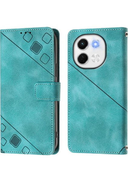 Pova 6 Neo Pu Deri Flip Kadın Cüzdan Telefon Kılıfı Askılı Çapraz Askılı Askı (Yurt Dışından) indirimleri