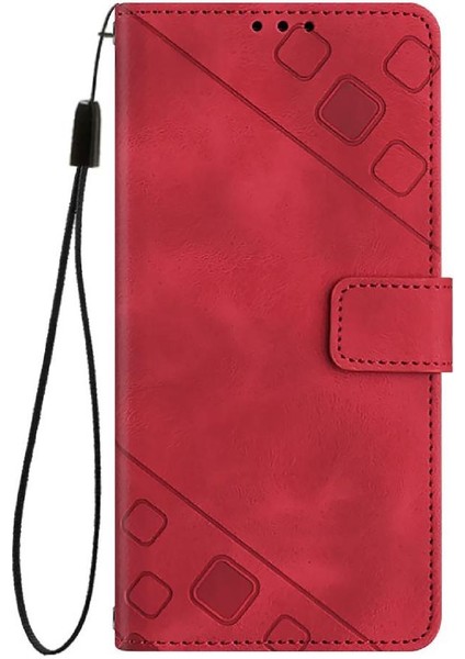 Pova 6 Neo Pu Deri Flip Kadın Cüzdan Telefon Kılıfı Askılı Çapraz Askılı Askı (Yurt Dışından) modelleri