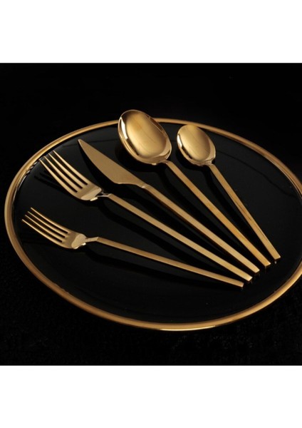 Renkli 6'lı Yemek Çatal Seti, Şık ve Kullanışlı Mutfak Gereci