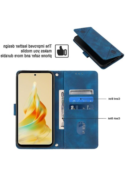Reno 8t Pu Deri Flip Kadın Cüzdan Telefon Kılıfı Askılı Çapraz Askılı Askı (Yurt Dışından) fırsatları