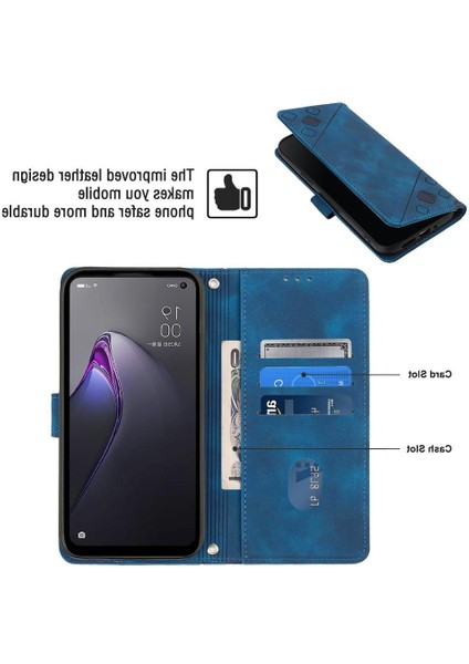 Reno 8 Pro Pu Deri Flip Kadın Cüzdan Telefon Kılıfı Askılı Çapraz Askılı Askı (Yurt Dışından) fiyatları