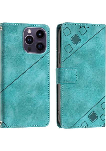 iPhone 14 Pro Pu Deri Flip Kadın Cüzdan Telefon Kılıfı Askılı Çapraz Askılı Askı (Yurt Dışından) indirimleri