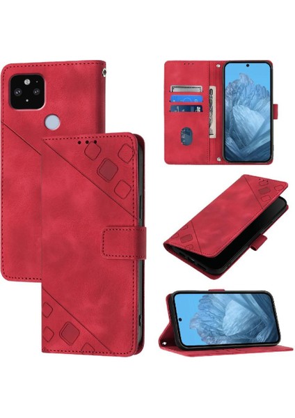 Pixel 4A Pu Deri Flip Kadın Cüzdan Telefon Kılıfı Askılı Çapraz Askılı Askı (Yurt Dışından) indirimleri