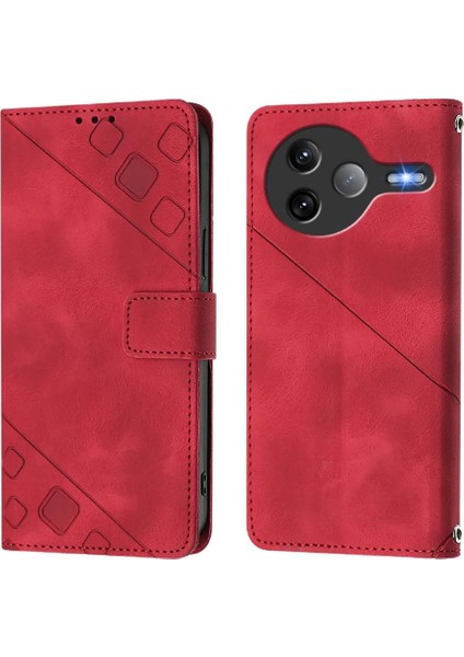 Poco F7 Ultra Pu Deri Flip Kadın Cüzdan Telefon Kılıfı Askılı Çapraz Askılı Askı (Yurt Dışından) indirimleri