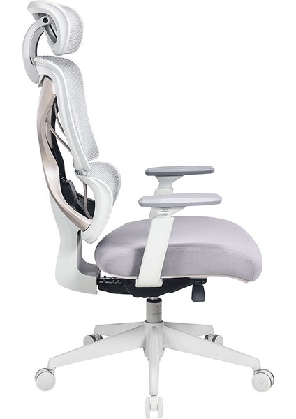 Unique-S Yönetici ve Çalışma Koltuğu-Gri-Krem 74X117.5-127X65.5 cm fırsatları