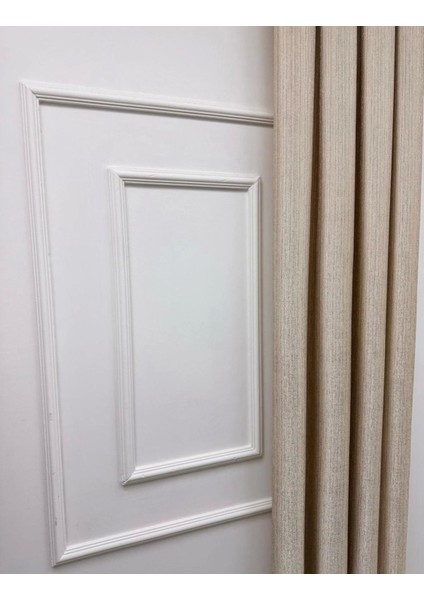 Nivemeshome Elis V-5206 Fon Perde 1/3 Sık Pileli Perde Apm