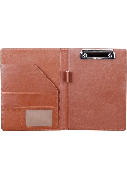 Tianzerun A5 Document Bag File Folder Clipboard Business Office Financial School Supplies (Brown) (Yurt Dışından)