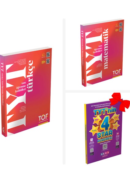 Tyt-Töf (Tam Öğrenme Fasikülleri) Türkçe-Matematik Set. Tyt'nin 4
