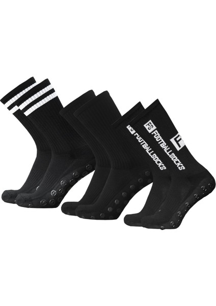 3 Çift Futbol Çorapları Yetişkin Erkekler Için Futbol (Yurt Dışından)