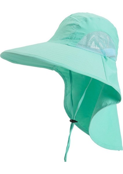 Güneş Koruyucu Balıkçı Şapkası - Mavi (Yurt Dışından)