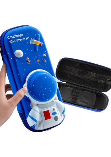 Öğrenci Kalem Kutusu Erkek Kalem Kutusu Kız Sevimli Yaratıcı Kalem Kutusu Çocuk 3D Kalem Kutusu (Yurt Dışından)