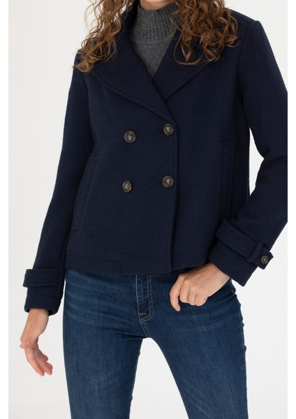 Kadın Lacivert Mont 50271203-VR033