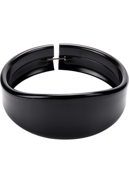 Motosiklet Far Trim Halkaları 5.75 Inç Far Visor Stil Trim Halkası Siyah Süslemeleri Visor Trim Halkaları Harley Davidson Dyna Fxse Flstsb Fxs Fxstc Için Uyumlu (Siyah) (Yurt Dışından)