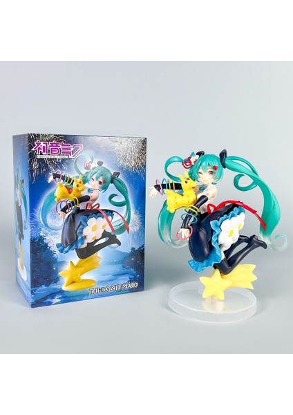 Hatsune Miku El Aleti Ikincil Yuan Anime Modeli Süsler Şasi Dekorasyonu (Yurt Dışından)