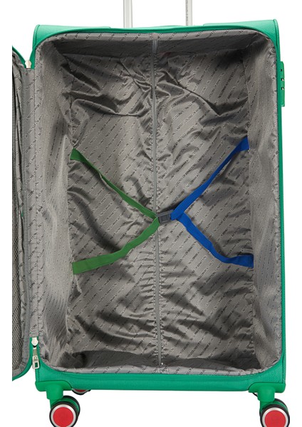 14BNT2200-03-YSL Trolley 50 Cm Yeşil Kabin Boy Valiz