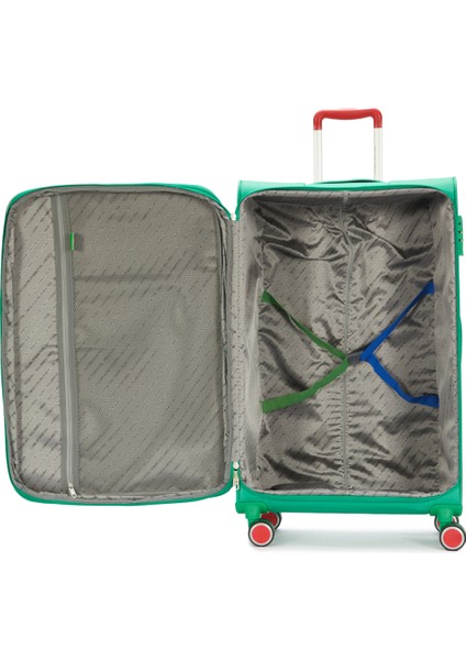 14BNT2200-03-YSL Trolley 50 Cm Yeşil Kabin Boy Valiz