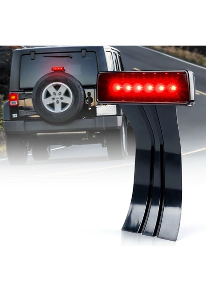Araba LED Üçüncü Fren Kuyruk Lambaları Jeep Wrangler Jk 07-18 Için Yüksek Dağı Stop Lambaları (Yurt Dışından) indirimleri