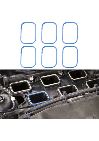 Emme Manifold Conta Seti Chrysler Dodge Jeep Ram 3.6l 2011-2019 Için Plenum Conta 5184331AC 5184562AC (Yurt Dışından) modelleri