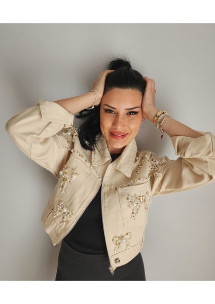 Tasarım Denim Ceket
