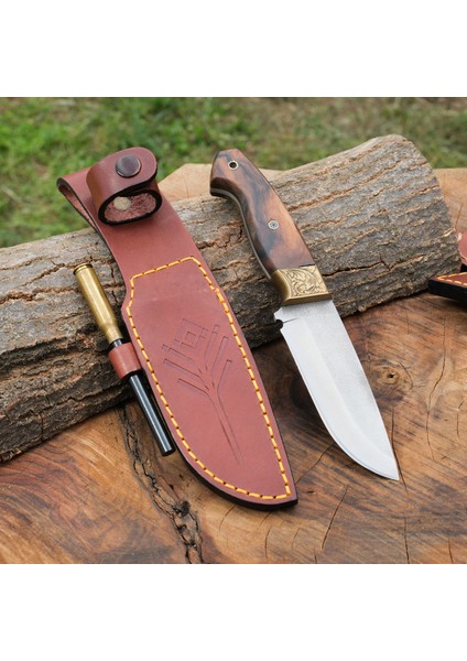 Bushcraft - Magnezyum Çubuklu - N690 Çelik