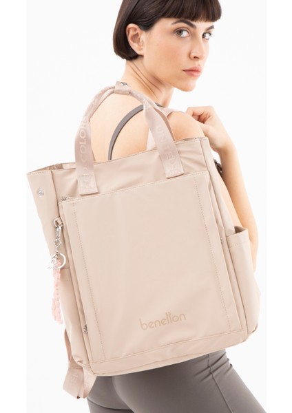 Kadın El ve Sırt Çantası BNT1578 - Ten modelleri