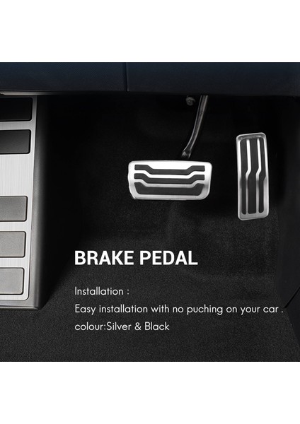 Ford Everest Ranger 2015-2019 At Parçaları Gaz Fren Pedalı Koruma Kılıfına Uygun Araba Pedalları (Yurt Dışından) fırsatları